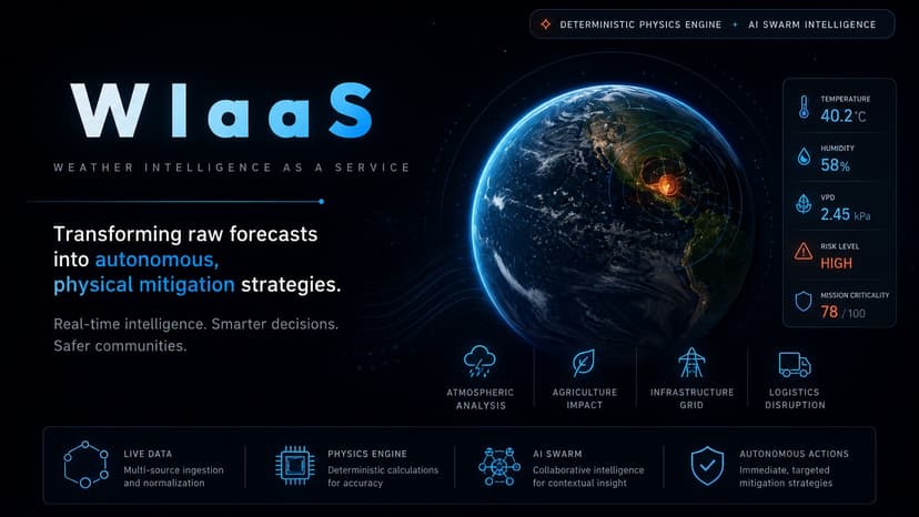Weather Intelligence as a service (Wiaas)