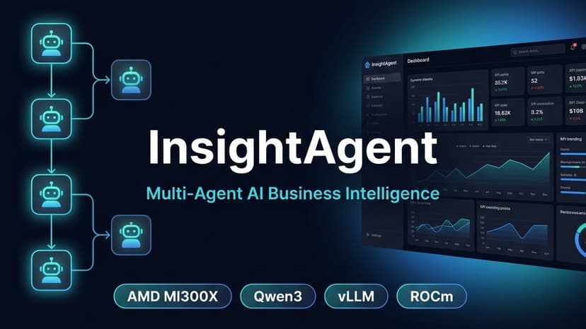 InsightAgent — Multi-Agent AI on AMD MI300X