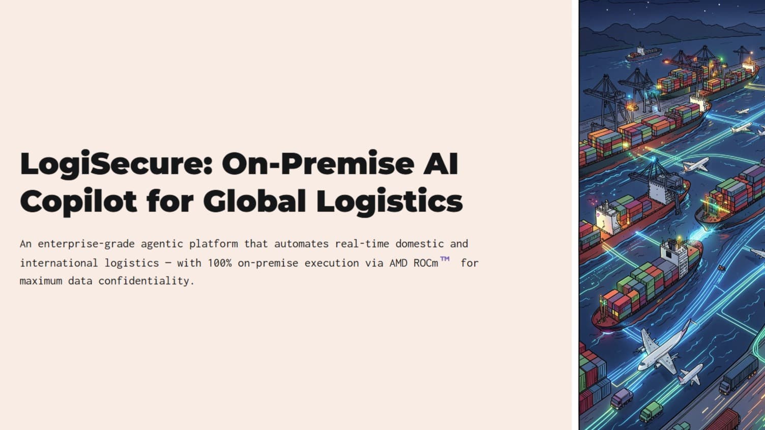 LogiSecure AI-Autonomous On-Prem Logistics Copilot