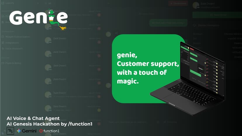 Genie - AI-Customer Support Agent