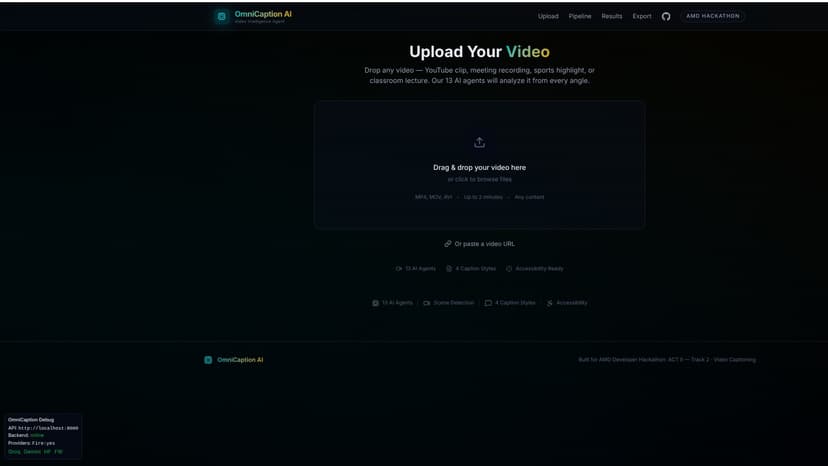 OmniCaption AI