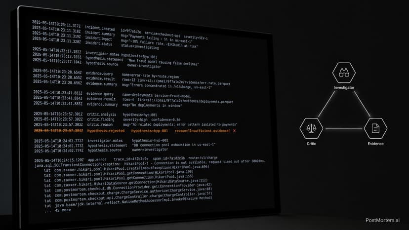 PostMortem.ai: Autonomous Incident Investigation