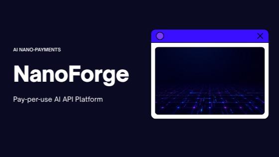 NanoForge – Pay-per-use AI Platform