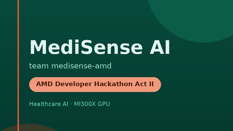 MediSense AMD — Multimodal Clinical AI Agent