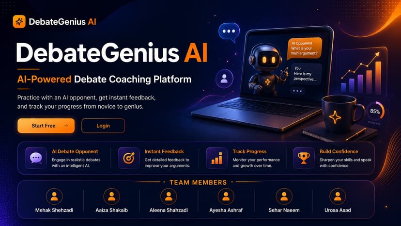 DebateGenius AI ā Smart AI Communication Coach
