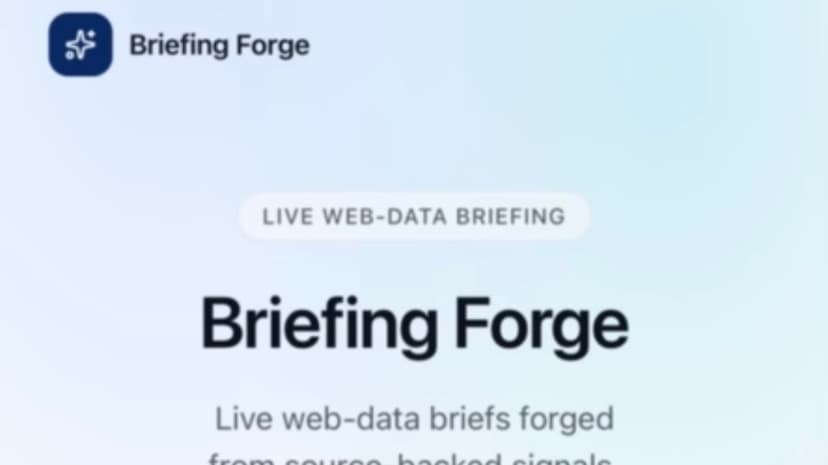 Briefing Forge