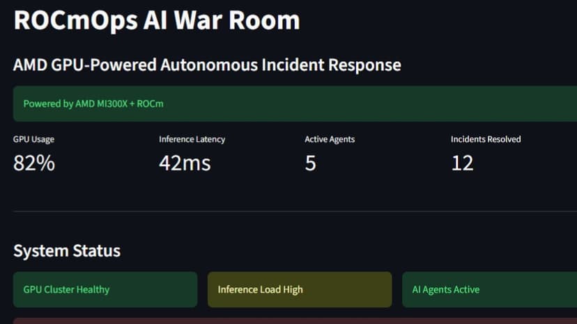 ROCmOps AI War Room