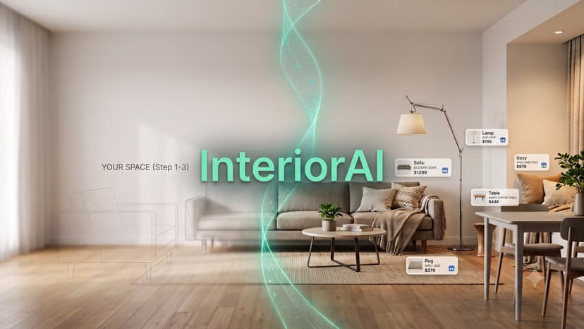 InteriorAI: AI-Assisted Interior Designing Web App