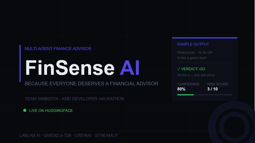 FinSense AI — Multi-Agent Financial Intelligence
