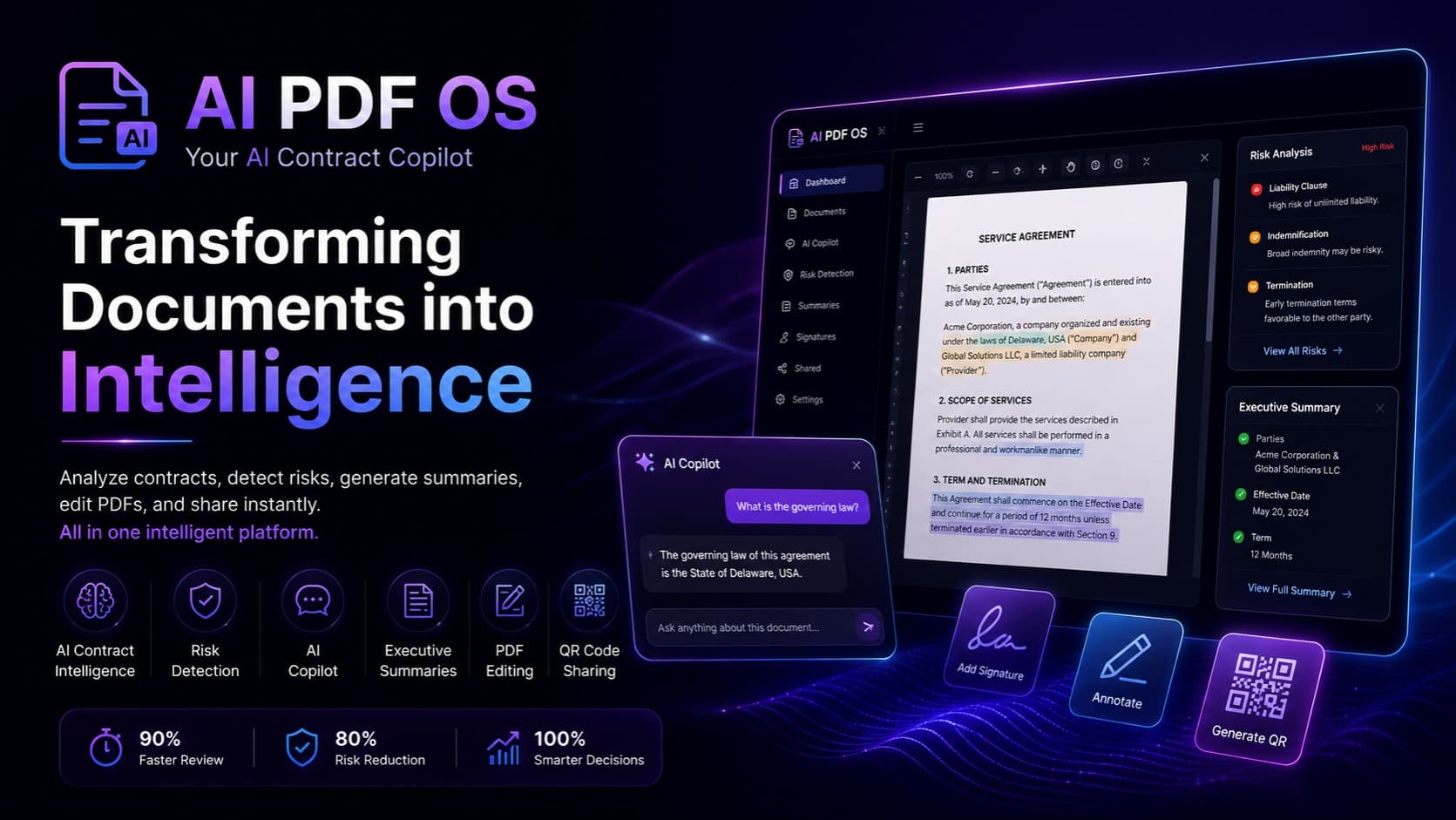 AI PDF OS: AI-Powered Document Intelligence