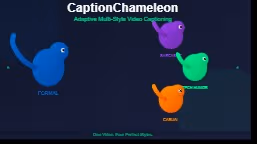 CaptionChameleon