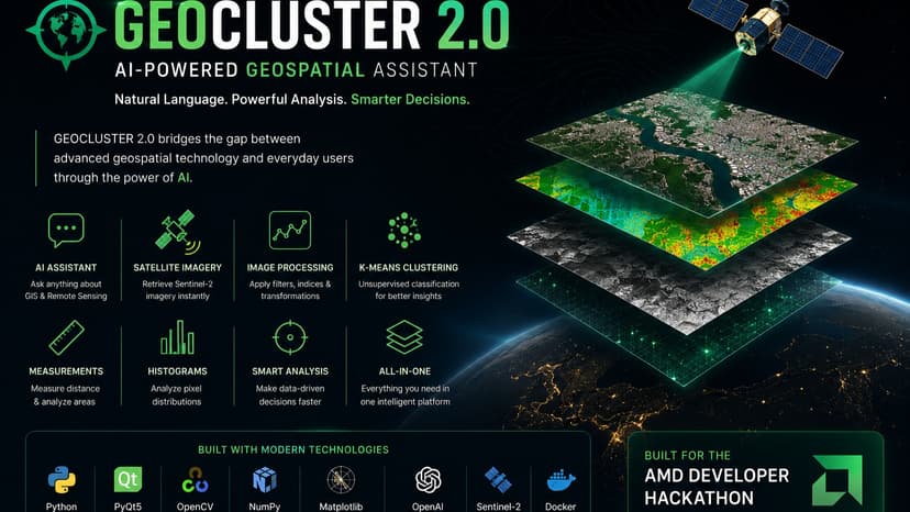 GEOCLUSTER 2.0: AI Geospatial Assistant