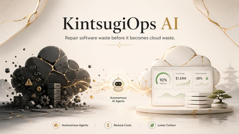 KintsugiOps AI: Green Software Repair