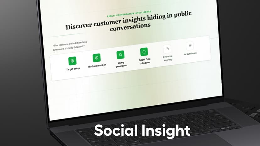 Social Insight: Discover What Customers Want