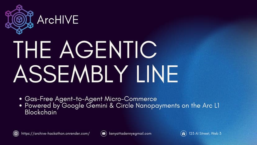 ArcHive: The Agentic Assembly Line