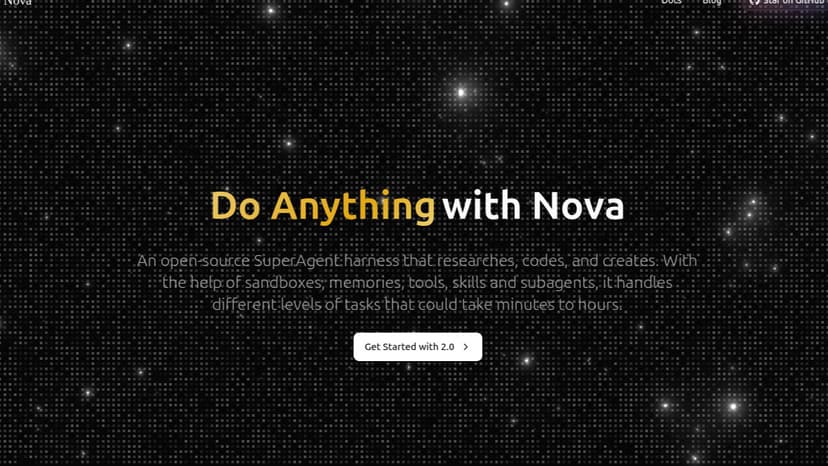 Nova — The Agent's Computer