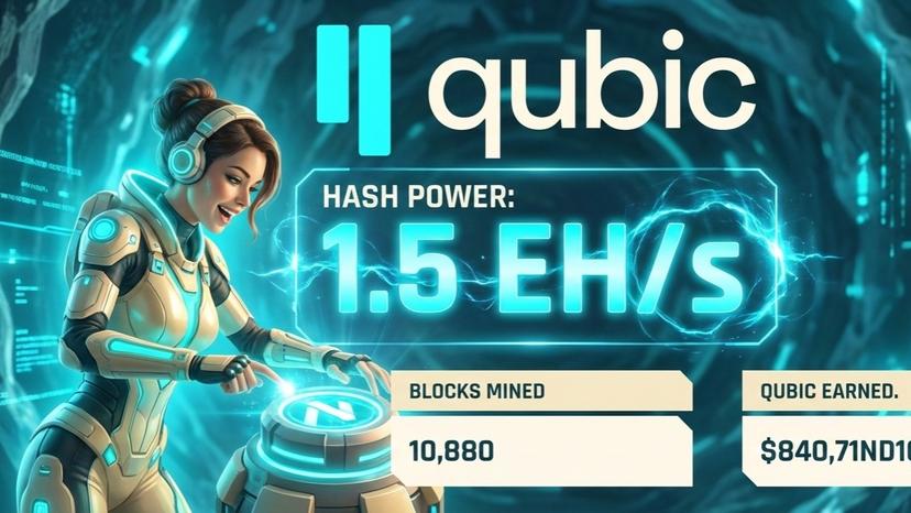 Qubic TAP TAP Miner with Nostromo Launchpad