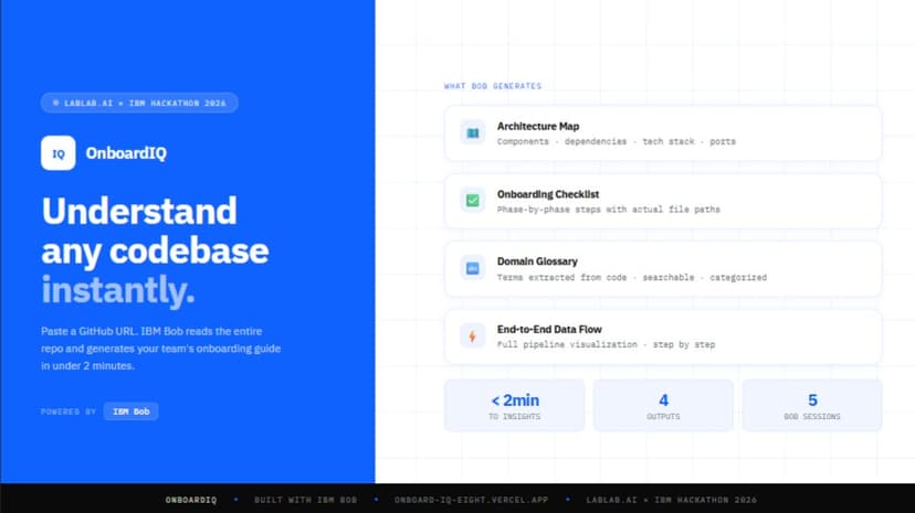 OnboardIQ: AI-Powered Codebase Onboarding