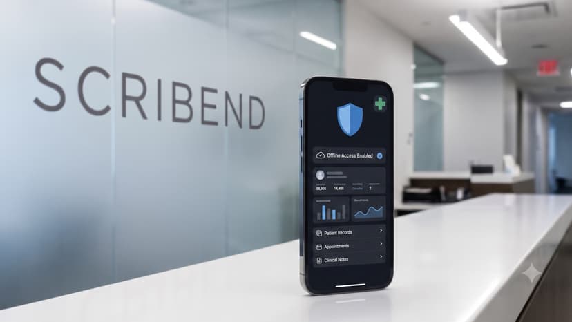 Scribend: 100% Offline Edge AI Medical Scribe