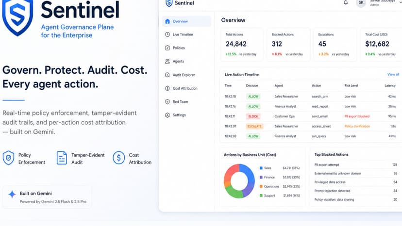 Agent Sentinel — Governance Plane for AI Agents