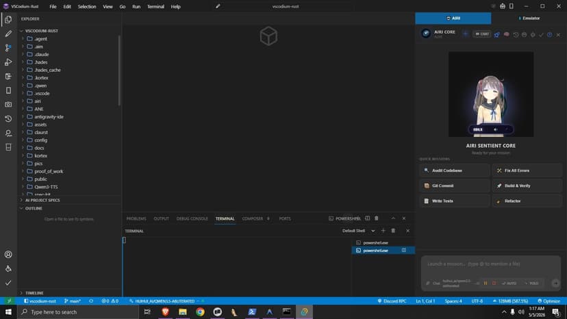 The AI-Native IDE & iOS Emulator for Windows