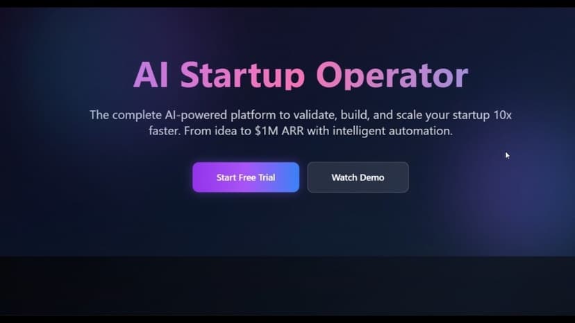 AI_Startup_Oprrator