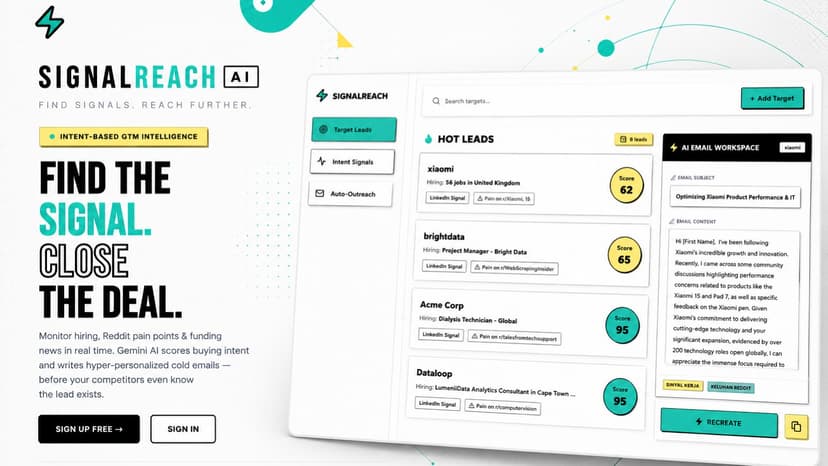 SignalReach AI