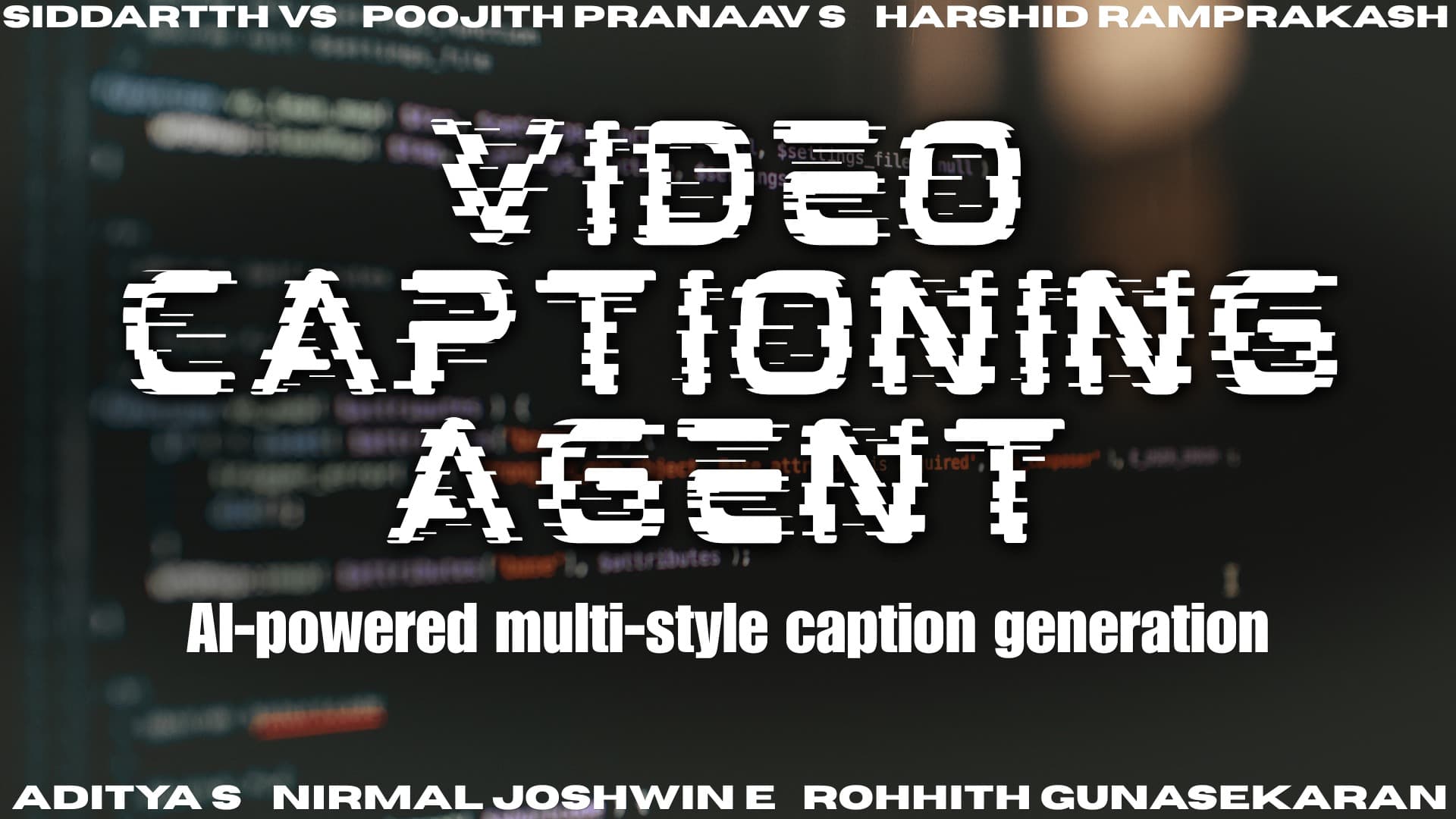 Video Captioning AI Agent