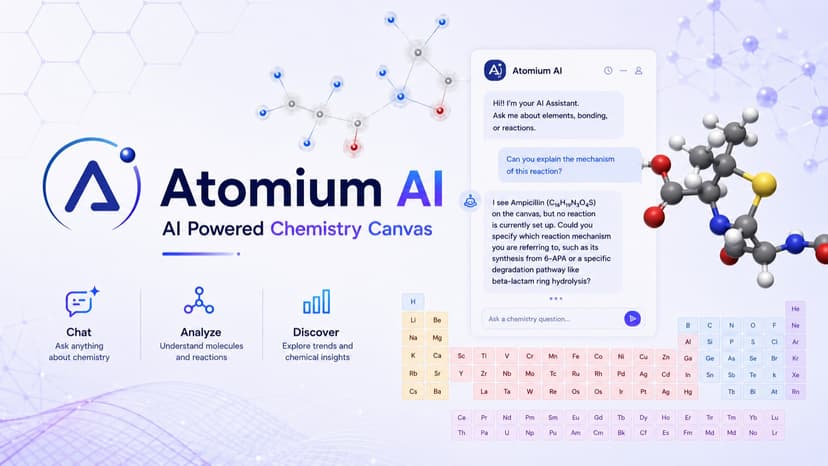 Atomium AI ā AI Chemistry Canvas