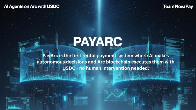 AI-Powered Real Estate Payments on Arc Blockchain