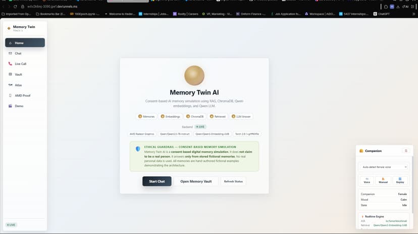 Memory Twin AI