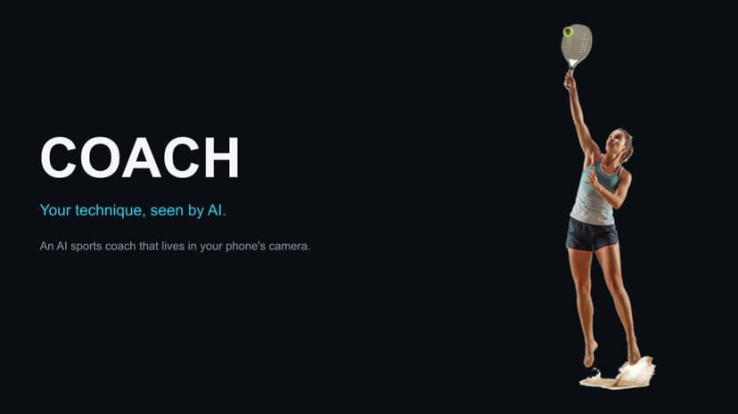 Coach - Edge AI Sports Coach