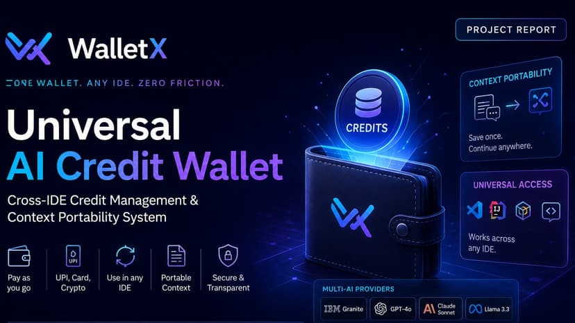 WalletX : Universal AI Credit Wallet