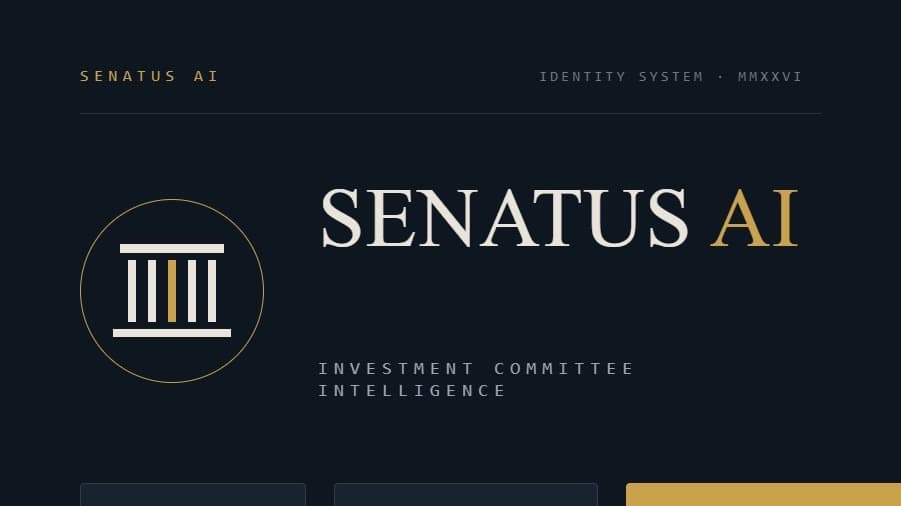 Senatus AI - Enterprise Investment Committee
