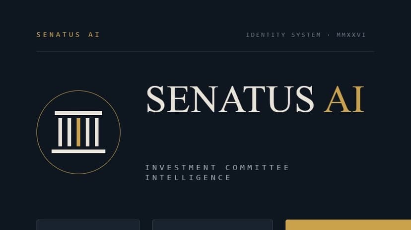 Senatus AI - Enterprise Investment Committee