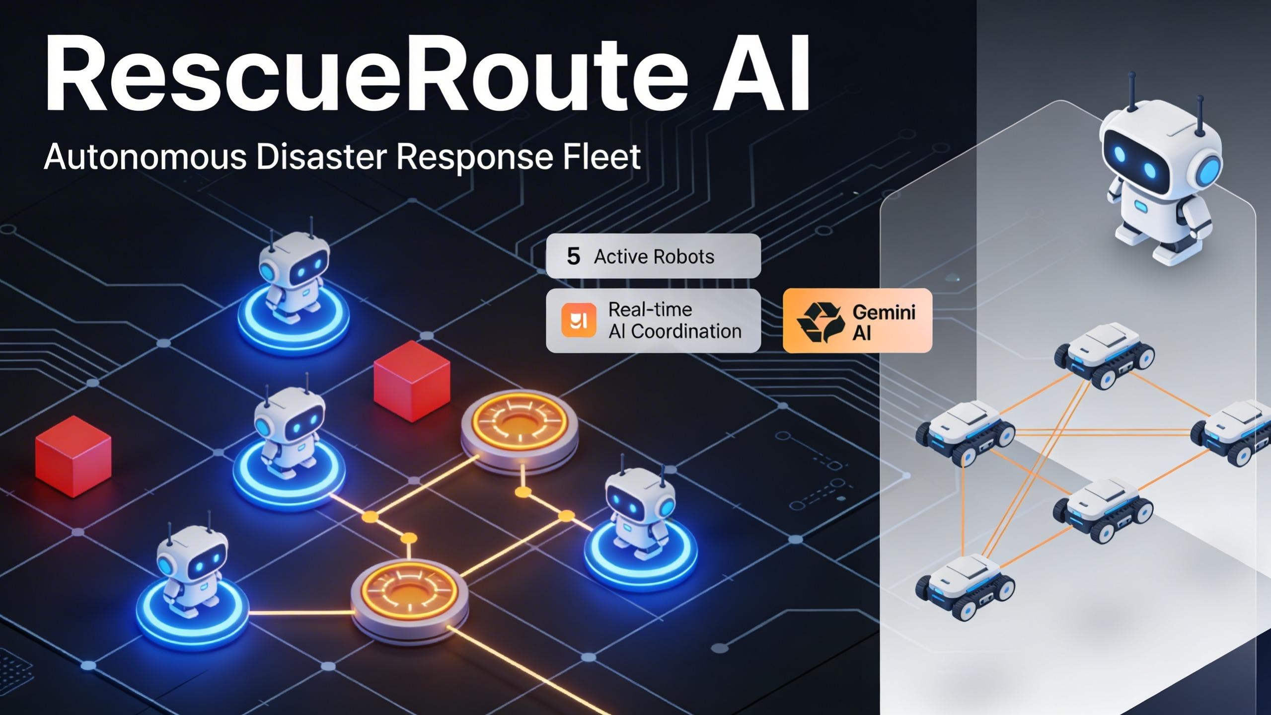 RescueRoute AI - Autonomous Disaster Response