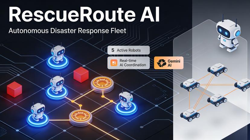 RescueRoute AI - Autonomous Disaster Response