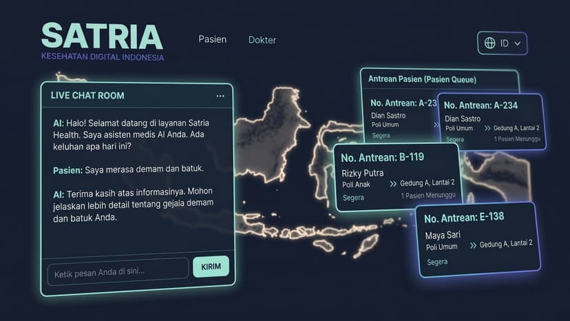 SATRIA: AI Triage & Queue for Indonesia Healthcare