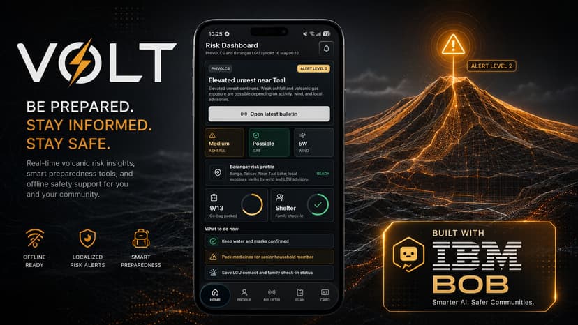 VOLT - Volcanic Operations and Lifesaving Tracker