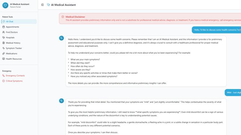 AI Medical Assistant