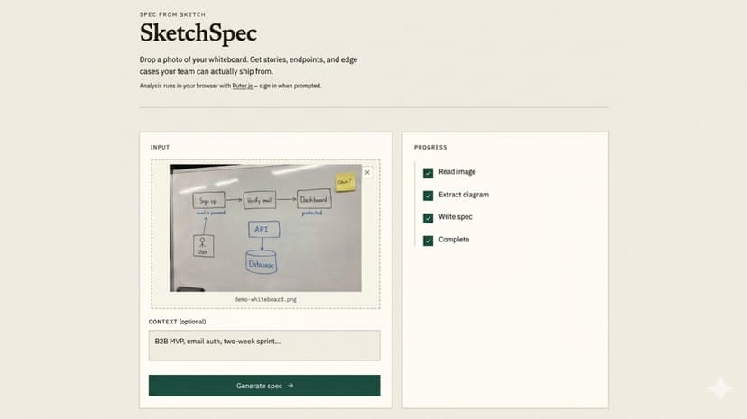 SketchSpec