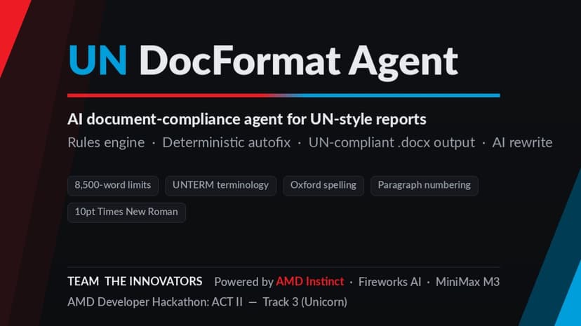 UN DocFormat Agent