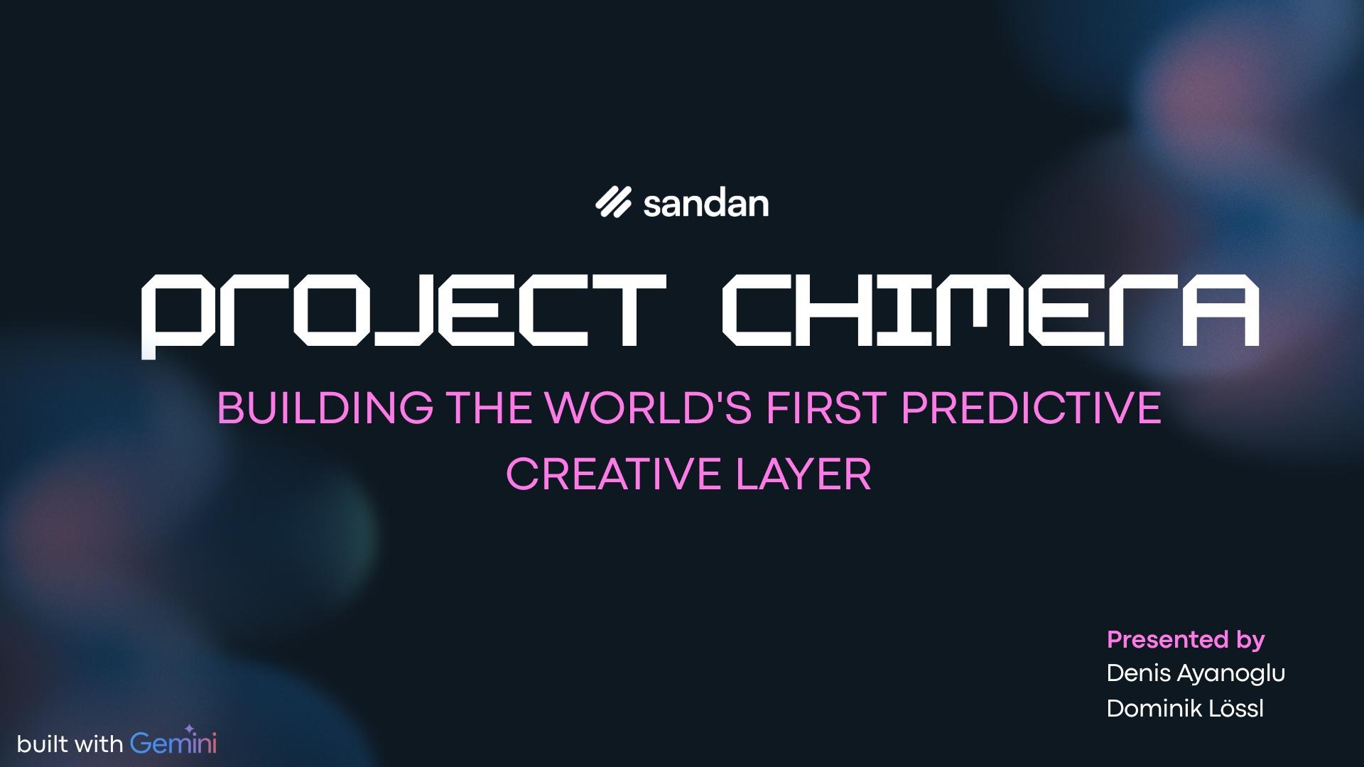 PROJECT CHIMERA 1000X VELOCITY FOR CREATIVE AI