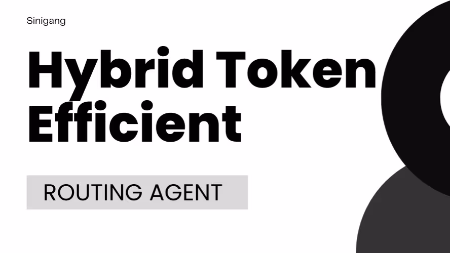 Hybrid Token Efficient Routing Agent