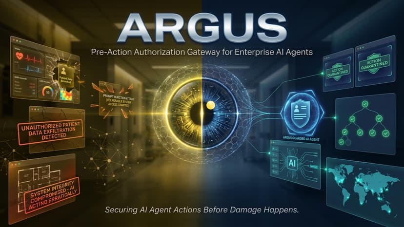 ARGUS: Pre-Action Authorization for Clinical AI