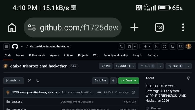 klarixa-tricortex-amd-hackathon