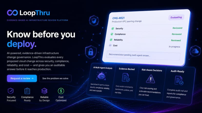 LoopThru: AI-Powered Infrastructure Governance