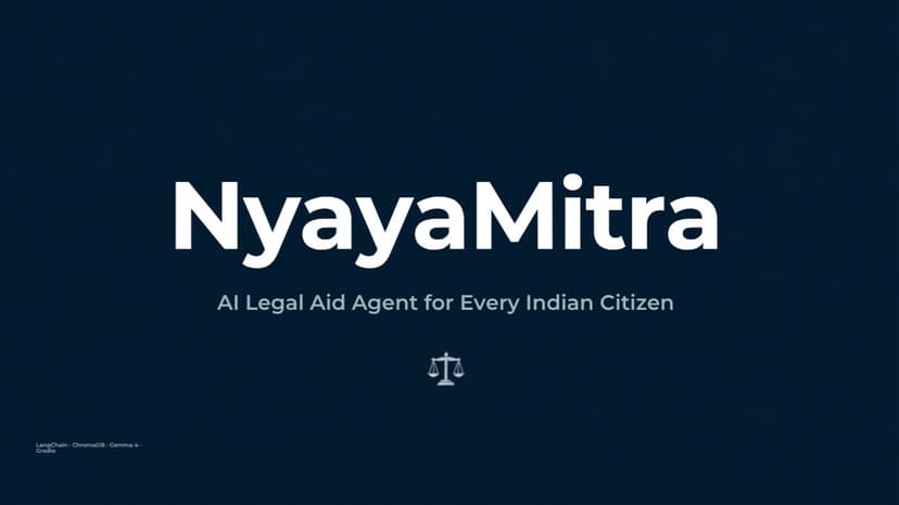 NyayaMitra — AI Legal Aid Agent