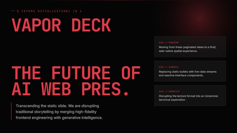 Vapor Deck