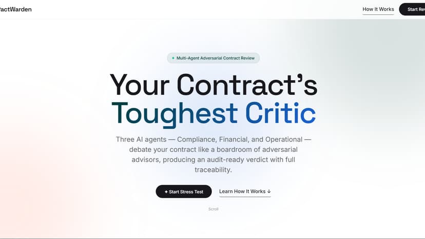 PactWarden: Multi-Agent Contract Stress Tester